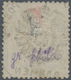 Deutsches Reich - Brustschild: 1872, Großer Schild 2 Gr. Blau Mit Sehr Seltenem Postamts-Siegelstemp - Storia Postale