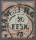 Deutsches Reich - Brustschild: 1872, 2 1/2 Groschen Mittelrotbraun Gebraucht Mit Hufeisenstempel "HA - Storia Postale