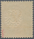 Deutsches Reich - Brustschild: 1872 Großer Schild 5 Gr. Ockerbraun Mit Senkrechter Verzähnung Durch - Storia Postale