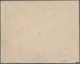 Deutsches Reich - Brustschild: 1872, Ganzsachen-Ausschnitt Kleiner Schild 1/3 Gr Grün Auf Drucksache - Storia Postale