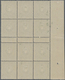 Deutsches Reich - Pfennig: 1880 50 Pf. Oliv Im Zwischensteg-12er-Block Mit Bogenrand Links, Postfris - Nuovi