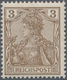 Deutsches Reich - Germania: 1900, 3 Pfg. Dunkelorangebraun, Postfrisches Unsigniertes Luxusstück (Mi - Unused Stamps