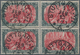 Deutsches Reich - Germania: 1905, Freimarke 5 M Mit Wasserzeichen Friedensdruck 26:17 Zähnungslöcher - Ungebraucht