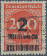 Deutsches Reich - Inflation: 1923, 2 Mill. Auf 200 Mark Zinnober Sauber Entwertet Mit Maschinenstemp - Ongebruikt