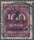 Deutsches Reich - Inflation: 1923, 1 Mrd. Auf 100 M. Violettpurpur, Sog. "Hitlerprovisorium", Gebrau - Ongebruikt