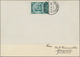 Deutsches Reich - 3. Reich: 1933, 5 Pfg. Schwarzbläulichgrün Einzelmarke Aus Nothilfeblock Mit Kompl - Neufs