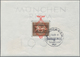 Deutsches Reich - 3. Reich: 1937, München Riem-Block Mit Aufdruck, 2 X Postfrisch U. 1 X Gestempelt, - Ongebruikt