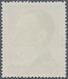 Deutsches Reich - 3. Reich: 1944, Die Seltene 5 RM Hitler In Zähnug K 14 Gestempelt "PEINE 8.3.45". - Ongebruikt