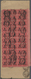 Deutsches Reich - Dienstmarken: 1923, Massenfrankatur Von 279 Werten 5 Mio Auf 100 Mark (eine Marke - Dienstzegels