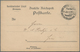 Deutsches Reich - Privatpost (Stadtpost): BREMEN: 1899, Porto-bezahlt-Stempel Bremen 2.JAN 1899 Auf - Posta Privata & Locale