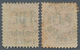 Deutsches Reich - Privatpost (Stadtpost): DRESDEN: Hansa, 3 Pfg. Neujahrsmarken, Type I Gestempelt, - Private & Lokale Post