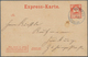 Deutsches Reich - Privatpost (Stadtpost): FREIBURG: 1898/99, Zwei Post-Karten Des "EXPRESS", Davon E - Posta Privata & Locale