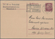 Deutsches Reich - Ganzsachen: 1936. Postkarte 15 Pf Hindenburg (gezähnt). Mit Masch.-Stpl. "Berlin C - Andere & Zonder Classificatie