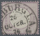 Deutsches Reich - Hufeisenstempel: HAMBURG I.A. 26 OCTBR 74 Hufeisenstempel A. ¼ Gr, Verwendung 1874 - Macchine Per Obliterare (EMA)