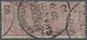 Deutsche Post In China - Vorläufer: 1886/1889, 2 Mark Lebhaftgraulila Im Waager. Paar Sauber Gestemp - Cina (uffici)