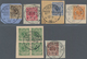 Deutsche Post In China - Vorläufer: 1890/1901, 3 Pf Bis 50 Pf Krone/Adler Je Auf Bfst. Sauber Entwer - China (kantoren)
