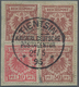 Deutsche Post In China - Vorläufer: 1894/1895, 10 Pf Krone/Adler Mittelkarminrot Und 50 Pf Desgl. Mi - Cina (uffici)