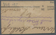 Deutsche Post In China: 1913 (8.12.), "1 1/2 Dollar Auf 3 Mark" (Friedensdruck, 26:17 Zähnungslöcher - China (kantoren)