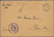 Deutsche Post In China: 1915, Portofreie Marinesache Ab "TIENTSIN (CHINA) DEUTSCHE POST 30 3 15" An - China (kantoren)