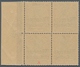 Deutsche Post In Marokko: 1905, 60 C Auf 50 Pf Germania Im 4er-Block Mit "HAN 528" Postfrisch, Mi 59 - Marocco (uffici)