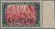 Deutsche Post In Marokko: 1906, 6 Pes. 25 Cts. Auf 5 Mark Postfrisch, Rechtes Randstück. - Marokko (kantoren)