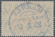 Deutsche Post In Marokko: 1911, "6 P 25 C" Aufdruck Auf 5 Mark Deutsches Reich, Friedensdruck 26:17 - Marocco (uffici)