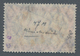 Deutsche Post In Der Türkei: 1913 (4.11.), Sogen. "Ministerdruck" (25 Piaster Auf 5 Mark Mit Stempel - Turkse Rijk (kantoren)