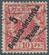 Deutsch-Ostafrika: 1899, 5 P. Auf 10 Pfg. Dunkelrosarot, Gute Farbe, Farbfrisches Exemplar In Guter - Africa Orientale Tedesca