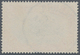 Deutsch-Ostafrika: 1901, 3 R. Dunkelrot/grünschwarz Mit "Retusche Der Wolke über Dem Bug" (Feld 1) M - Africa Orientale Tedesca