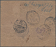Deutsch-Ostafrika: 1916, 1 R Dunkellilarot Und 2 R Dunkelsmaragdgrün, MiF Auf Paketkarte Von MOMBO, - Duits-Oost-Afrika