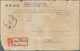 Deutsch-Ostafrika: 1916, Adresszettel "ANGELEGENHEIT DES LIEBESGABEN-AUSSCHUSSES", Per Einschreiben - Duits-Oost-Afrika