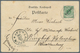 Deutsche Kolonien - Karolinen: 1899, 5 Pfg. Mit Diagonalem Aufdruck Mit Stempel "PONAPE KAROLINEN 29 - Isole Caroline