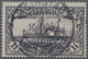 Deutsche Kolonien - Kiautschou: 1905, 1 1/2 Dollar Kaiseryacht Querformat Gebraucht Mit Zentrisch Au - Kiautchou