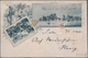 Deutsche Kolonien - Marshall-Inseln: 1900, Extrem Seltene Postkarte Frankiert Mit Der Senkrecht Halb - Islas Marshall