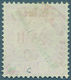 Deutsche Kolonien - Marshall-Inseln: 1899, 10 Pf. Krone/Adler Mit Aufdruck "Marshall-Inseln" In Der - Marshalleilanden