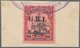 Deutsche Kolonien - Marshall-Inseln - Britische Besetzung: 1914: 8 D. Auf 80 Pf. Karmin/schwarz Auf - Marshalleilanden