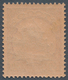 Deutsche Kolonien - Togo - Britische Besetzung: 1914-15, 50 Pf. Dunkelbräunlichlila/rotschwarz Auf M - Togo