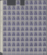 Deutsche Abstimmungsgebiete: Marienwerder: 1920, 20 Pf Violettblau Im Originalbogen Postfrisch (es F - Sonstige & Ohne Zuordnung