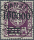 Danzig - Portomarken: 1923, Portomarke "100 000" Auf 20 Mark, Aufdruck Glänzend Schwarz Gestempelt " - Altri & Non Classificati