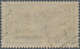 Memel: 1920, Freimarke Von Frankreich 80 Pf Auf 45 C Auf CG-Papier, Sauber Gestempelt, Zwei Waagerec - Memel (Klaïpeda) 1923