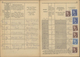 Dt. Besetzung II WK - Böhmen Und Mähren: 1944, Posteinlieferungsbuch Mit 27 Frankierten Seiten, Dabe - Occupazione 1938 – 45