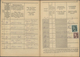 Delcampe - Dt. Besetzung II WK - Böhmen Und Mähren: 1944, Posteinlieferungsbuch Mit 27 Frankierten Seiten, Dabe - Bezetting 1938-45