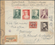 Dt. Besetzung II WK - Guernsey: 1942, Incoming Mail From Bovenkarspel/Netherlands With Colourful Fra - Bezetting 1938-45