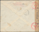 Dt. Besetzung II WK - Guernsey: 1942, Incoming Mail From Bovenkarspel/Netherlands With Colourful Fra - Occupazione 1938 – 45