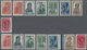 Dt. Besetzung II WK - Litauen - Rossingen (Raseiniai): 1941 Complete Sets Of 7, One With Ovpt. Type - Ocupación 1938 – 45