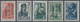 Dt. Besetzung II WK - Litauen - Wilkomir (Ukmerge): 1941 Complete Set Of Five, Mint Never Hinged, 10 - Occupazione 1938 – 45