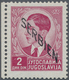 Dt. Besetzung II WK - Serbien: 1941, 2 Dinar, Ohne Netzüberdruck, Postfrisch. Michel Nummer 5 F I. S - Bezetting 1938-45