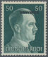 Dt. Besetzung II WK - Ukraine: 1941, 50 Pfg. Hitler Mit Kopfstehendem Aufdruck, Postfrisch (kl. Natü - Occupazione 1938 – 45