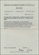 Feldpostmarken: 1942: Zulassungsmarke, Violettultramin, Glatte Gummierung, Ungezähnt, Senkrechtes Pa - Other & Unclassified