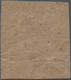 Feldpostmarken: 1943, Tunis-Päckchenmarke Auf Wabenartigem, Genetzten Papier Mit Violettem L2 „Bei D - Andere & Zonder Classificatie
